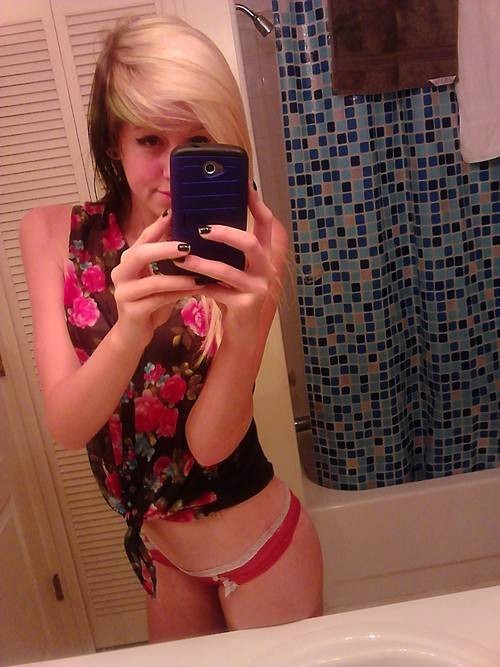 Beautiful amateur teenagers in sexy self shot pics #67646346