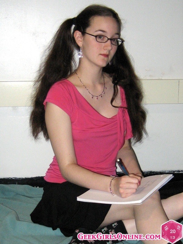 Hot nerdy geek girl #68354459