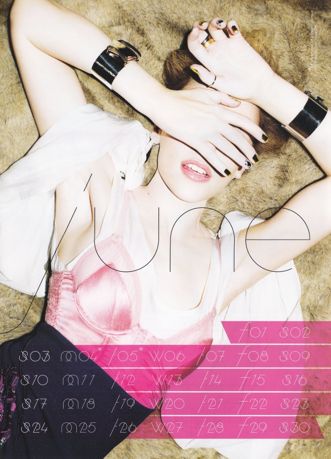 Kylie Minogue topless but hiding her boobs for her official 2012 calendar #75285416