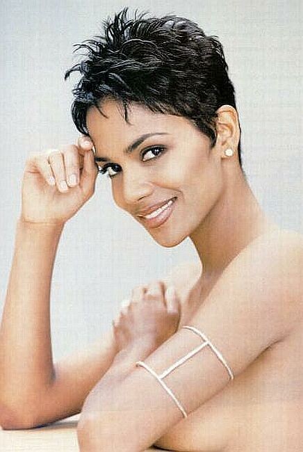 Sexy Nubian Actress Halle Berry Shows Us Her Brown Berries #72731858