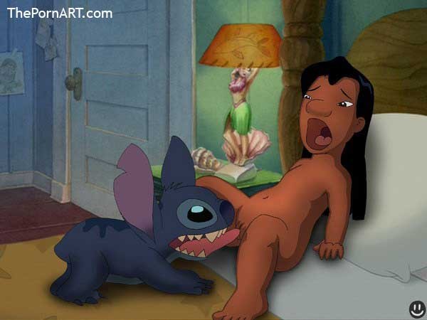 Lilo and Stich private uncensored life with big black pennis #69603454