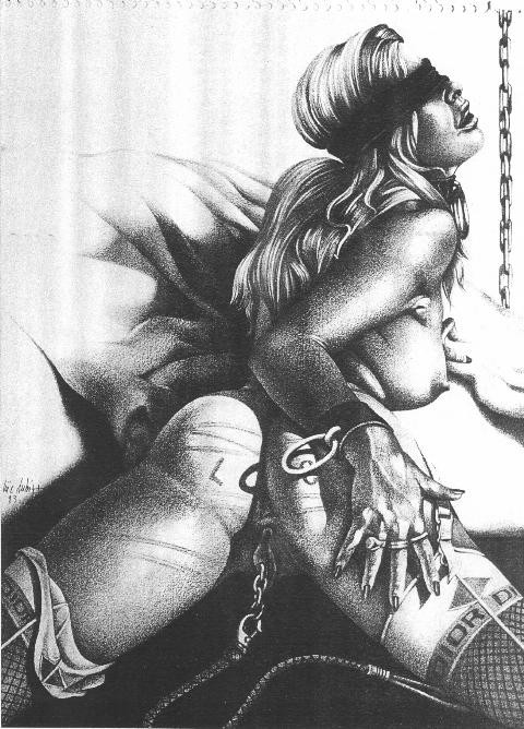 classic erotica and vintage bondage sex artwork #69649550