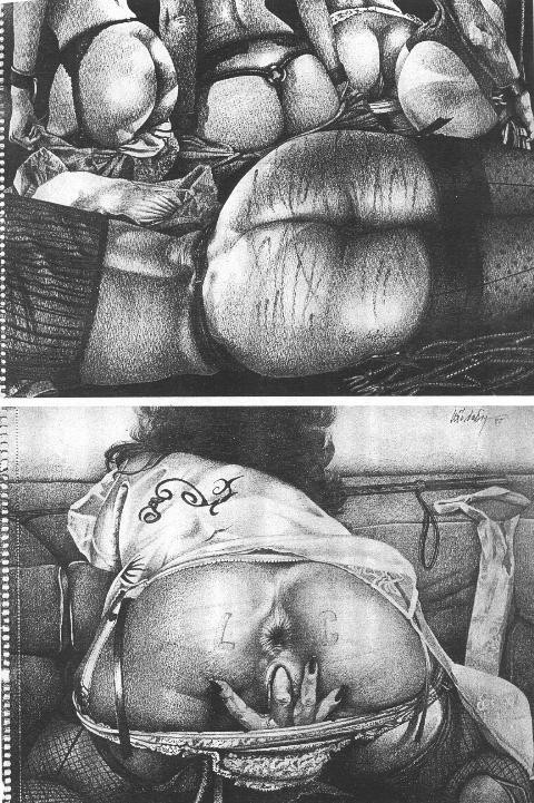 classic erotica and vintage bondage sex artwork #69649601