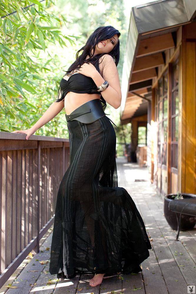 Kaya Danielle strips off her black dress #71565041