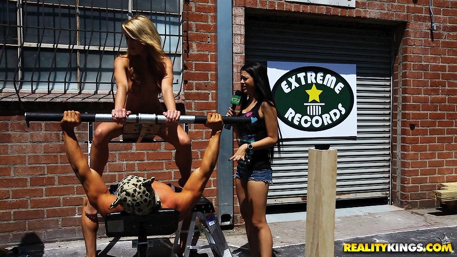 Check out this hot fucking amateur babe get fucked inside a dj record store hot  #67412264