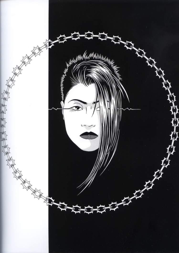 Bizarre érotique bondage cuir fétiche artwork
 #69645474