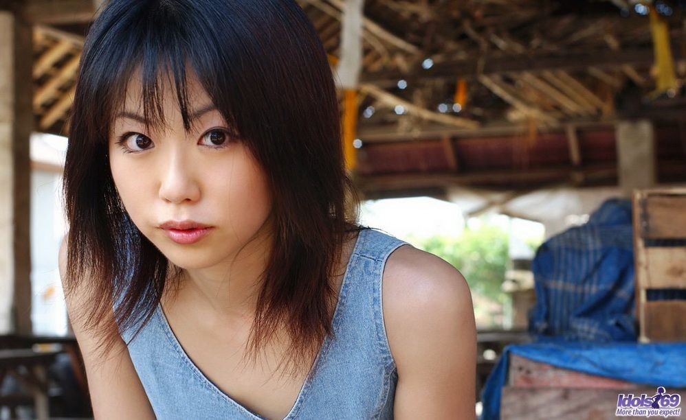 Pretty asian Saki Ninomiya showing her hairy pussy #69748978