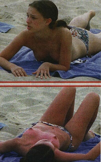 Sexy Girl Next Door Actress Natalie Portman topless pics #72732286