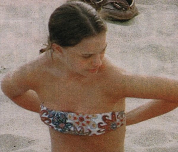 Sexy Girl Next Door Actress Natalie Portman topless pics #72732293