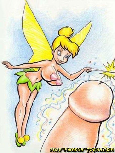 Fairy Tinkerbell nude posing #69338212