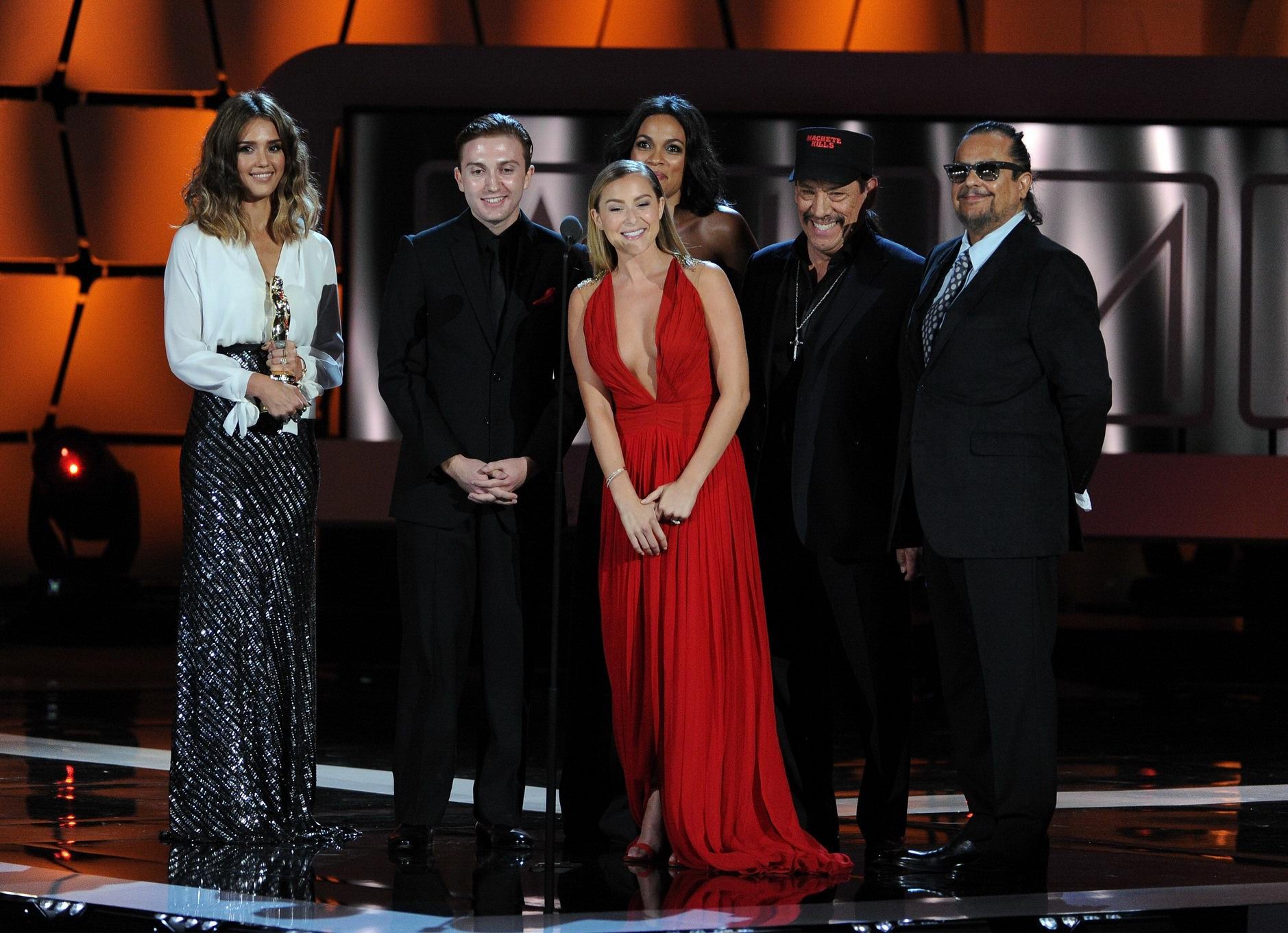 Alexa Vega showing huge cleavage at the 2013 NCLR ALMA Awards in Pasadena #75218115