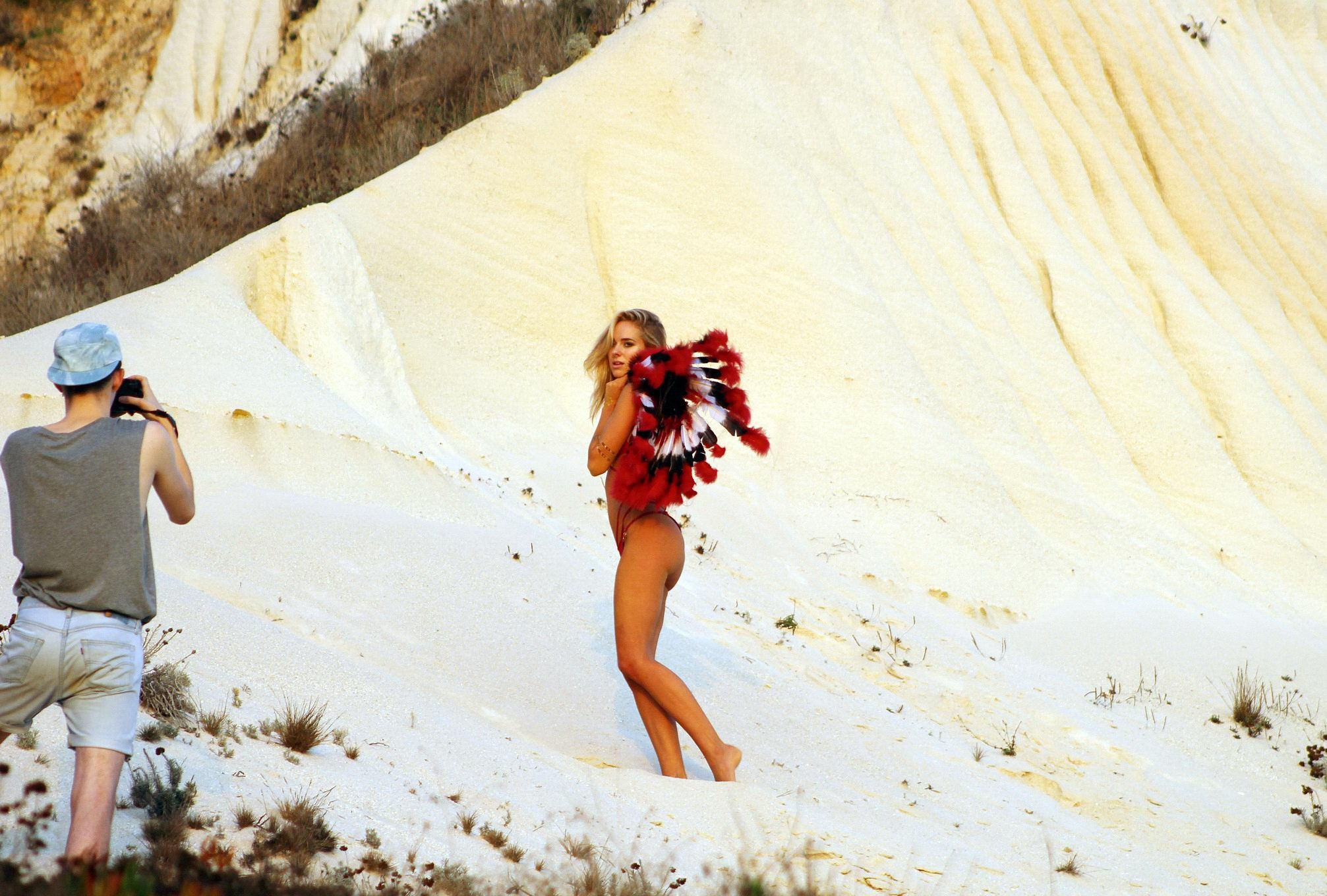 Kimberley Garner showing off her bikini body at the photoshoot in Southern Calif #75167143