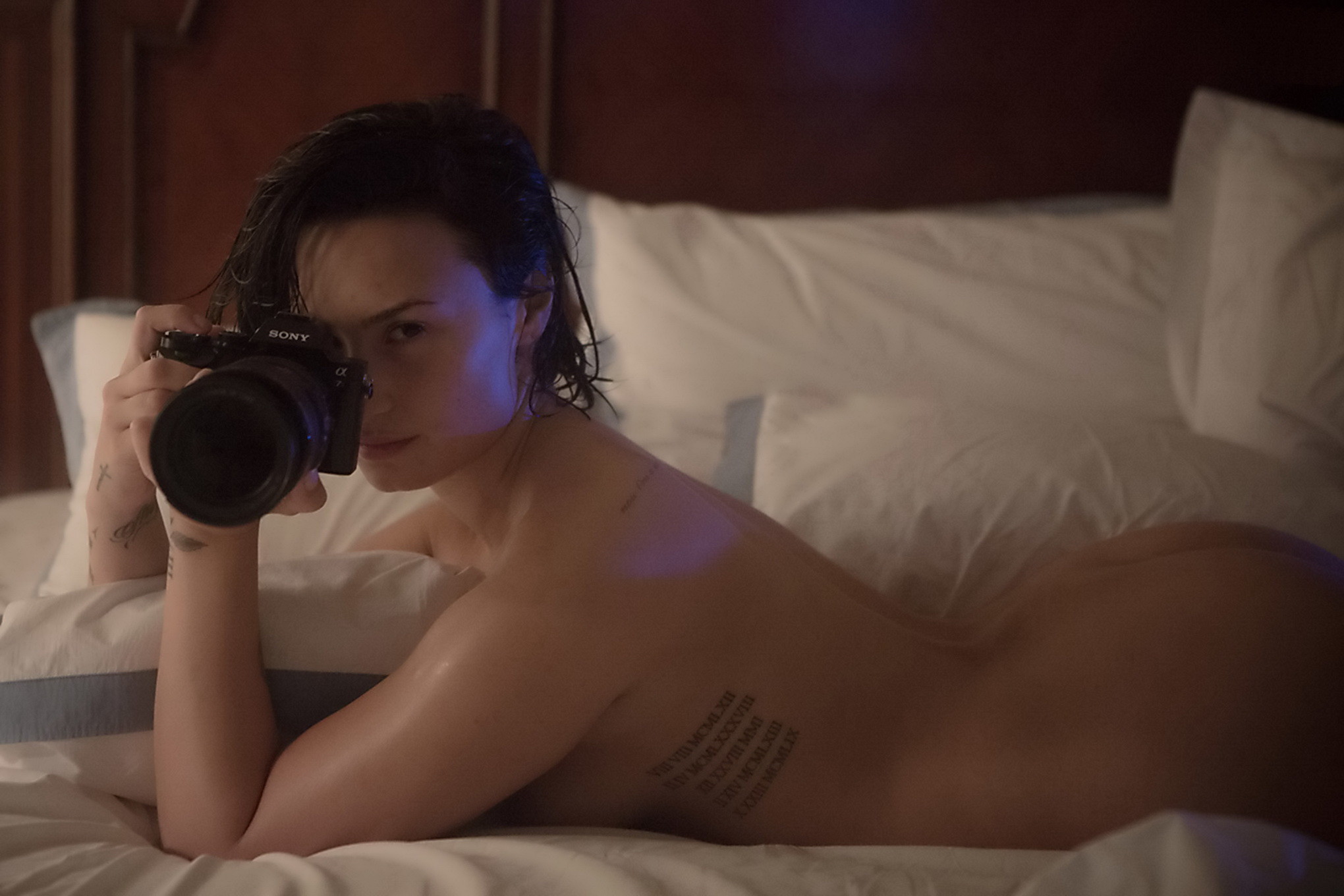 Demi Lovato fully naked showing ass hole #75151655