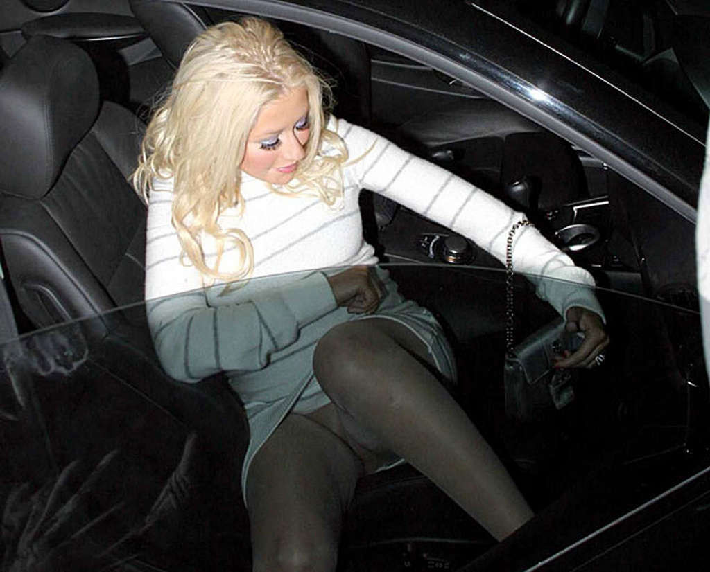 Christina Aguilera exposing her nice legs and tits and ass #75365630