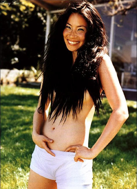 Famous Asian celeb Lucy Liu posing pics #75444858