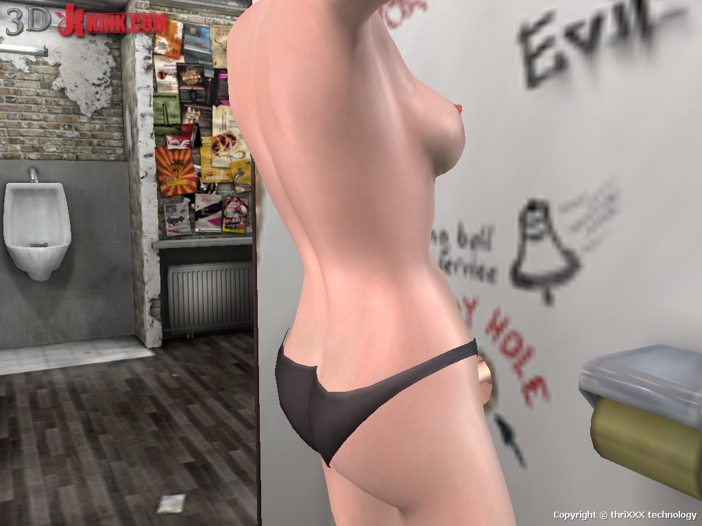 Hot BDSM sex action created in virtual fetish 3d sex game! #69629684
