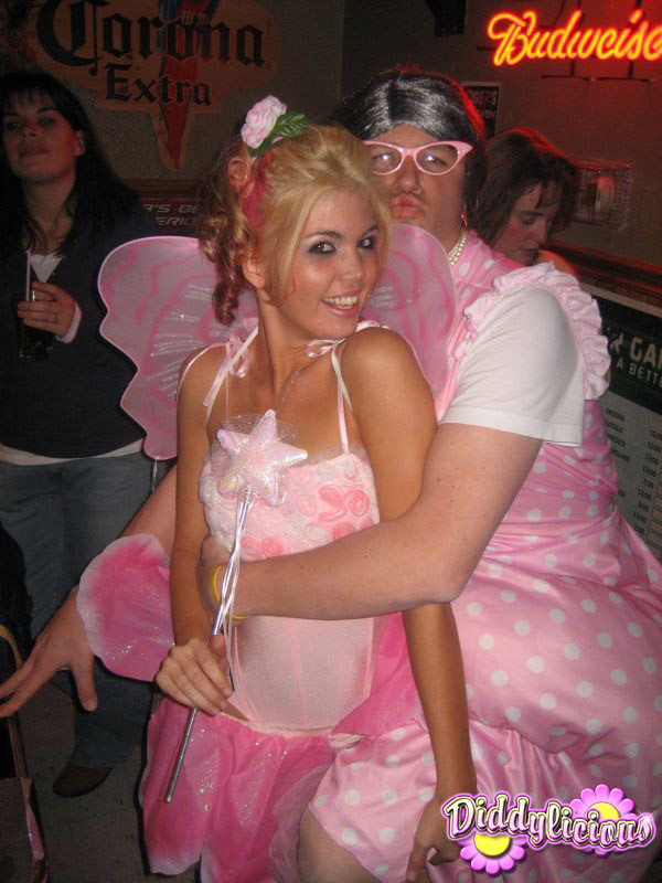 Tiny teen in fairy costume for Halloween #78806989