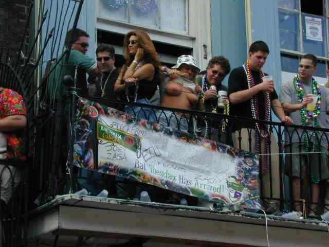 Drunk Mardi Gras College Girls Flashing Huge Perky Delicious Round Firm Titties #76401333