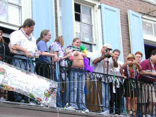 Drunk Mardi Gras College Girls Flashing Huge Perky Delicious Round Firm Titties #76401402