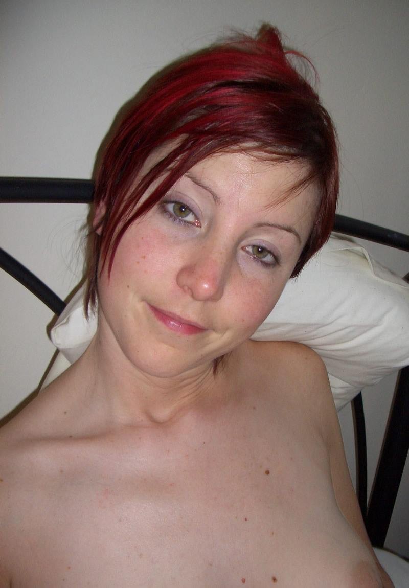 Redhead amateur girlfriend sucks cock with facial #75973982