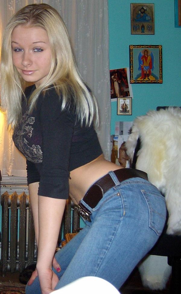 Sexy blonde teen #73699149