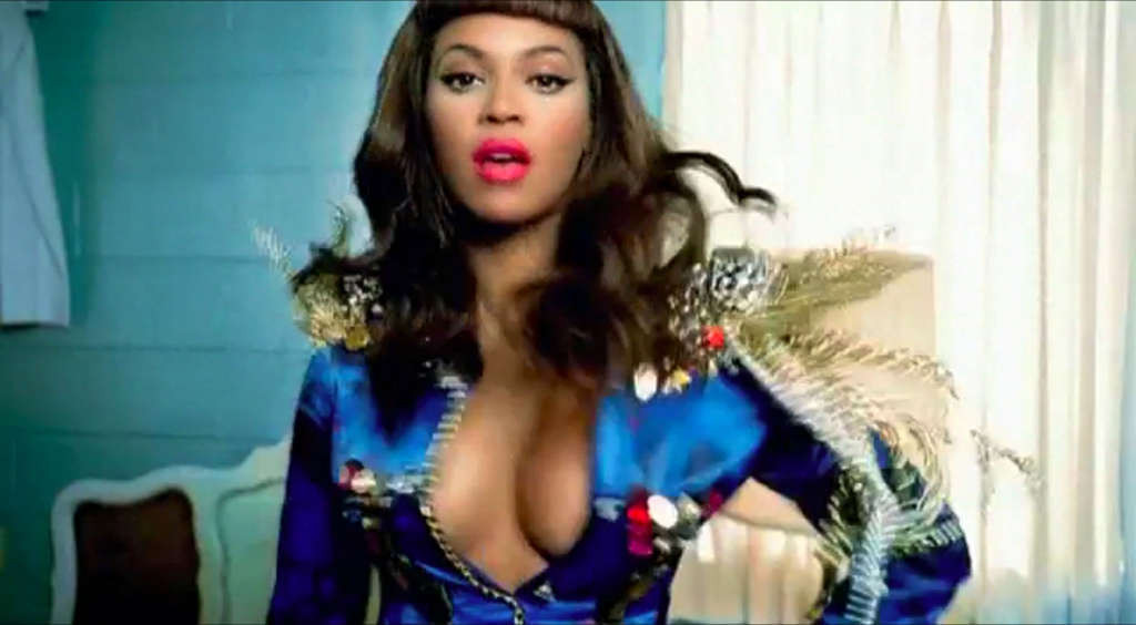 Beyonce Knowles looking sexy with Lady Gaga in video spot #75356582