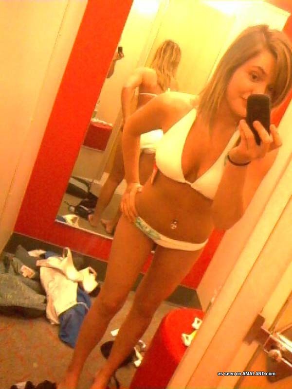 Cute amateur girlfriends taking naughty self pics #67424797