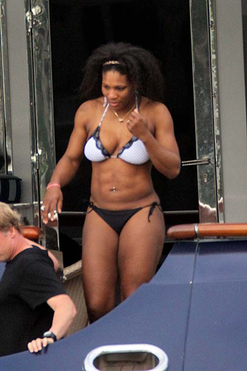 Serena Williams exposing sexy body and hot ass in bikini #75277755