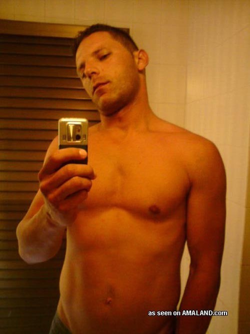 Hot hunks naked and camwhoring in the bathroom #76941622