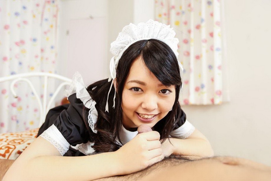 Japanese maid Hikaru Morikawa fucked and creampied #69763441