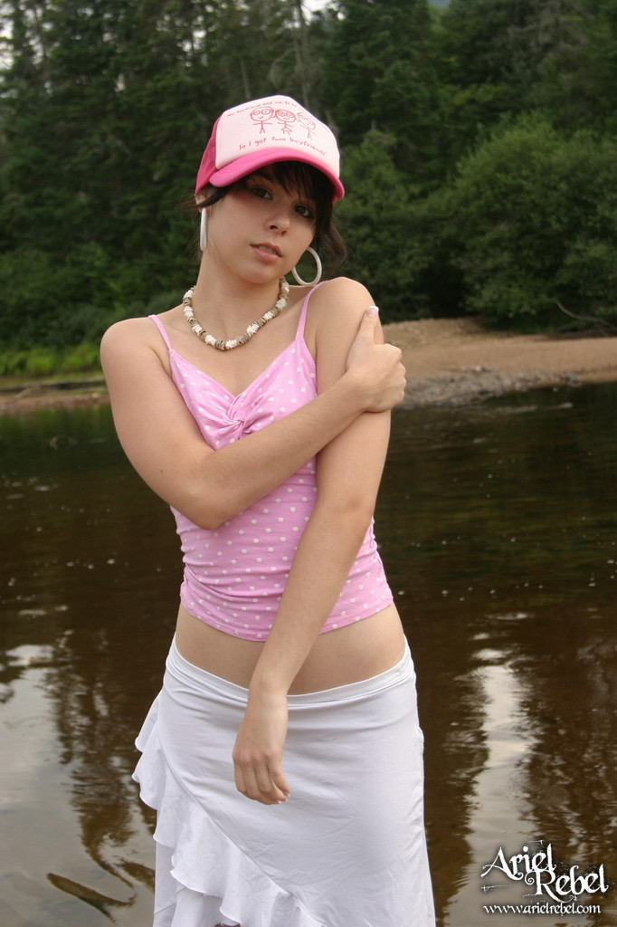 Sexy teen with pink cap #67572269