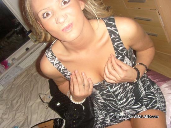 Wild UK party girl in hot and sexy hacked pictures #71534501