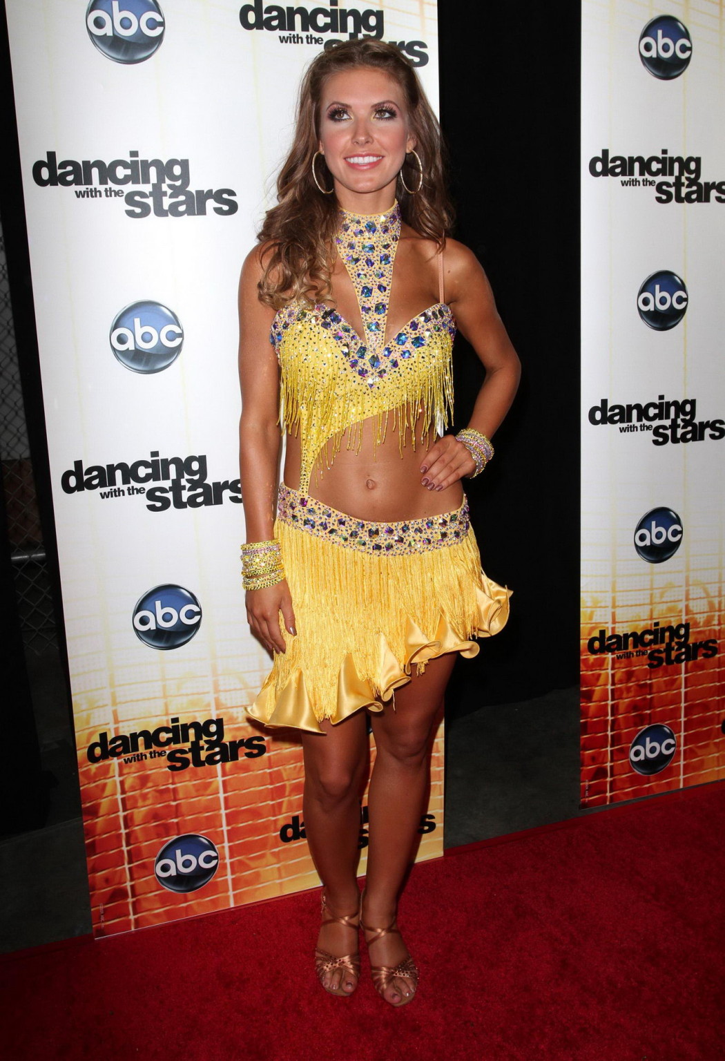 Audrina patridge en buste dans une petite tenue sexy à la première de 'dancing with th
 #75332395