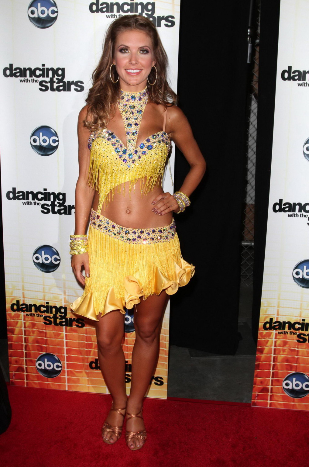 Audrina Patridge busty in sexy little outfit at the premiere of 'Dancing with th #75332409