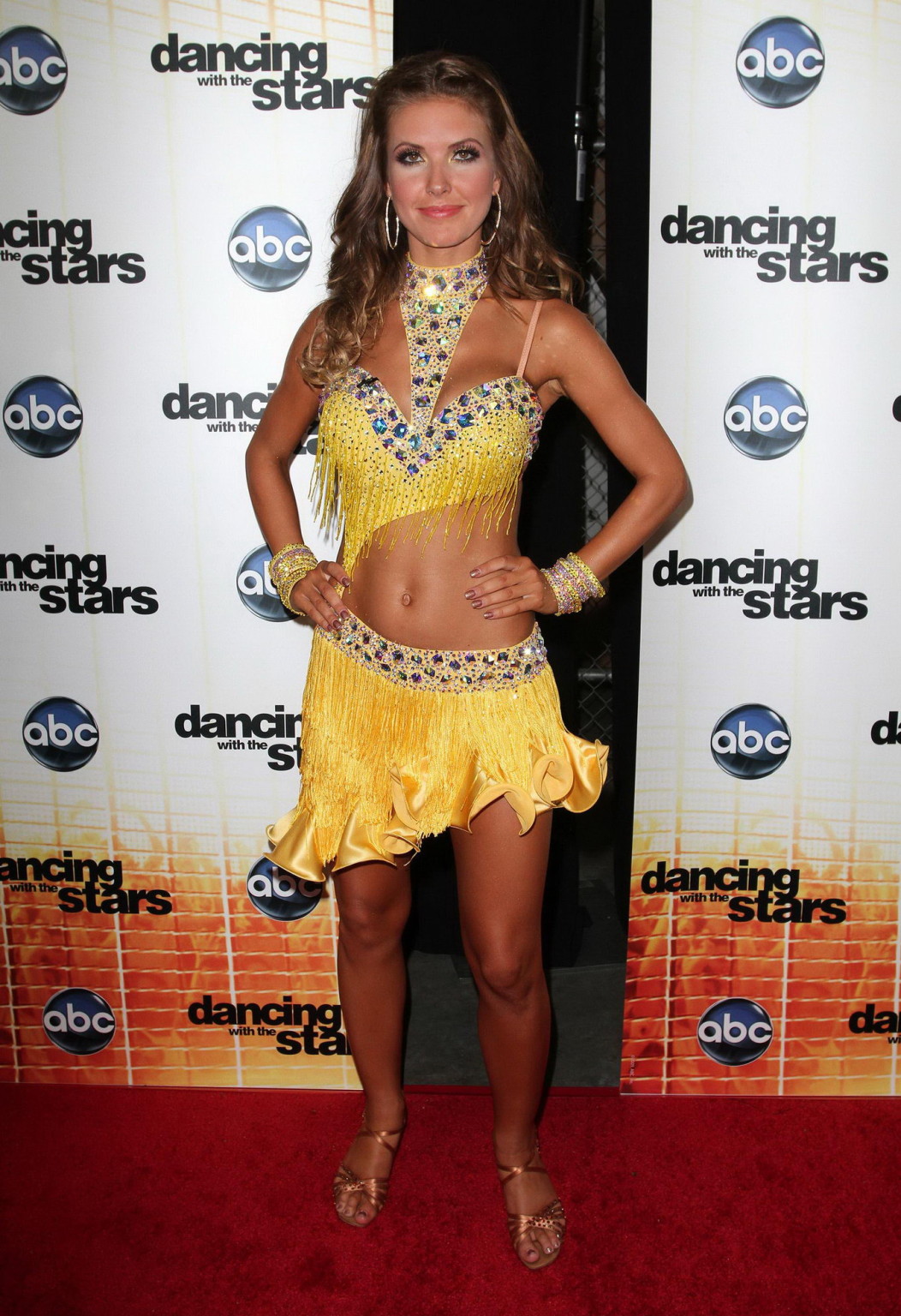 Audrina patridge en buste dans une petite tenue sexy à la première de 'dancing with th
 #75332413