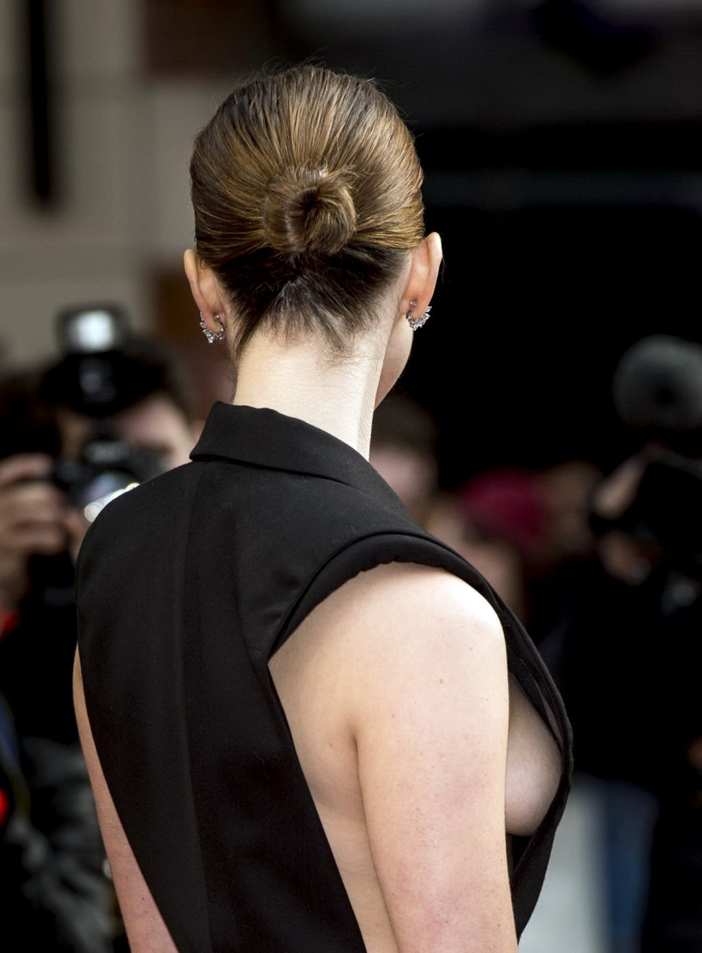 Rebecca Hall nipple slip at the 'Iron Man 3' premiere in London #75234683