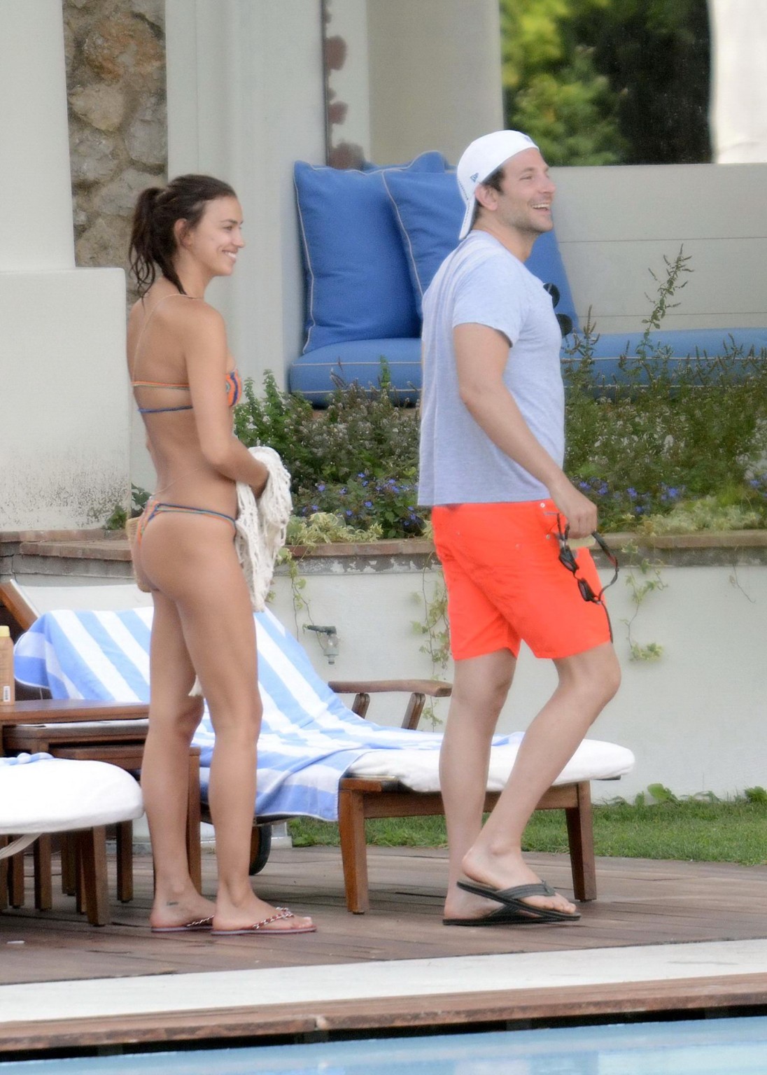 Irina Shayk showing off her bikini body in Capri Italy #75154820