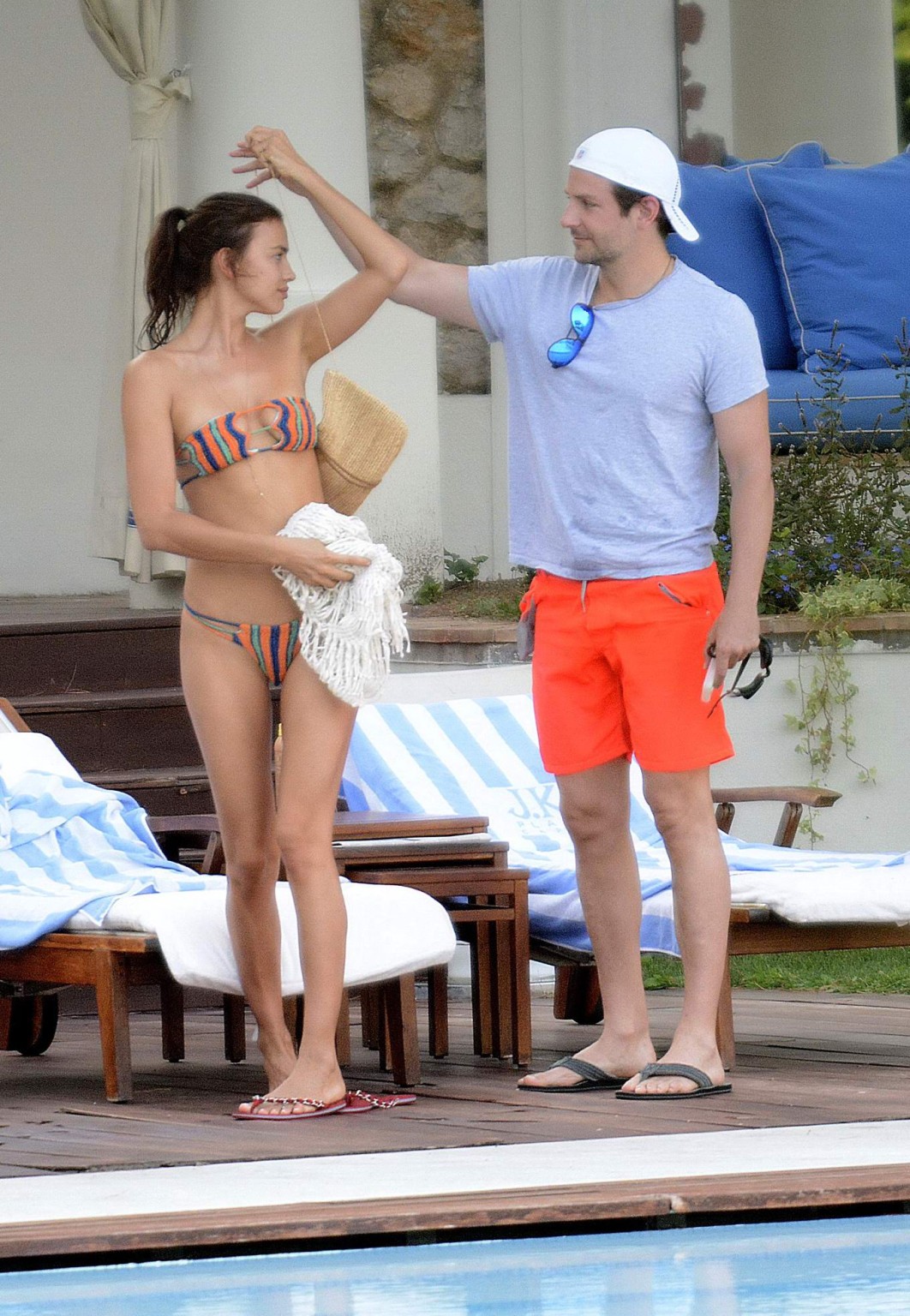 Irina Shayk showing off her bikini body in Capri Italy #75154877