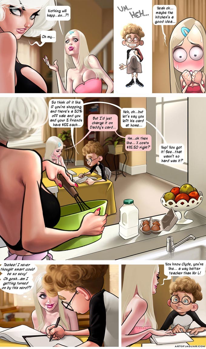 Busty teen in sex comics #69342525