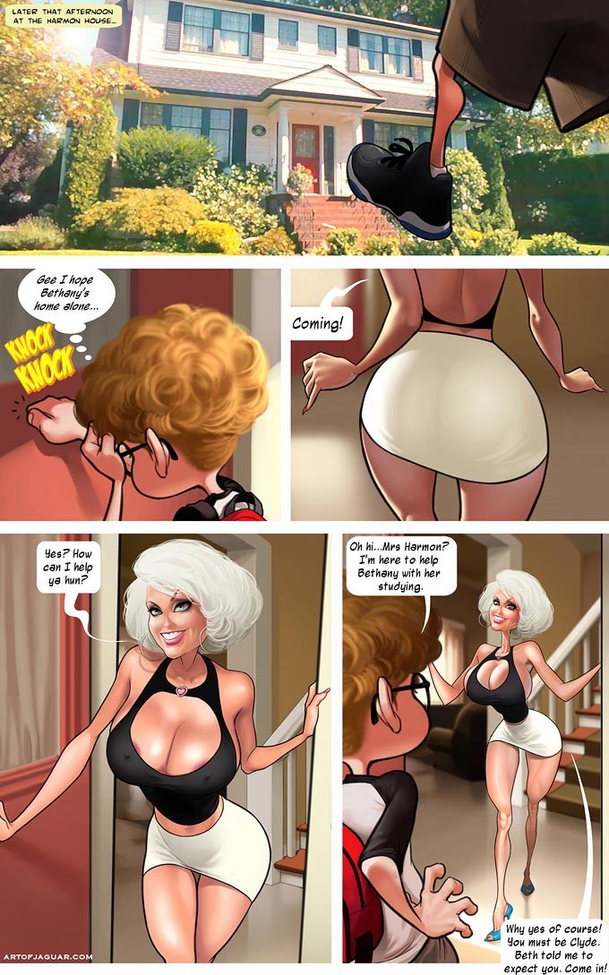 Busty teen in sex comics #69342537