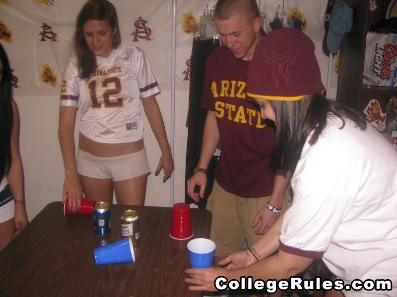 Awesome college babe gangbang party at my college dorm #79394114