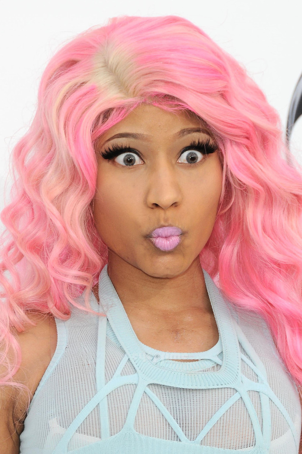 Nicki minaj capezzolo scivolare sul buongiorno America show
 #75293375