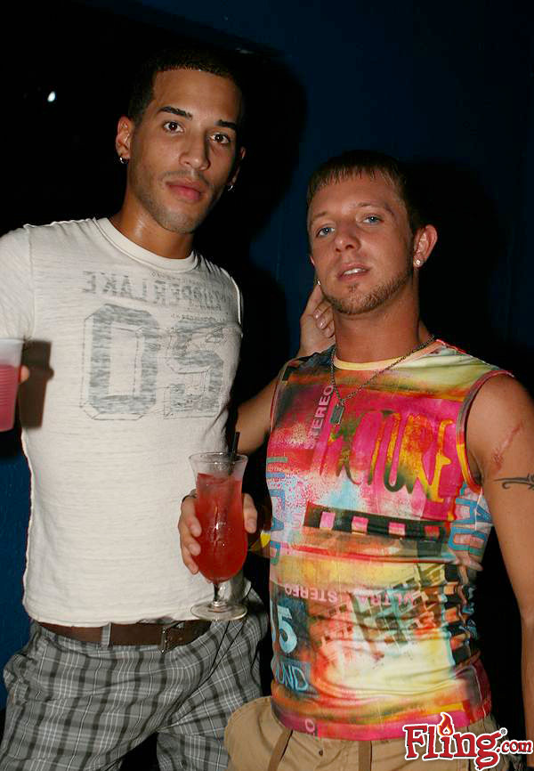Check out these horny gay boys at the club looking to suck on some meat #76954988