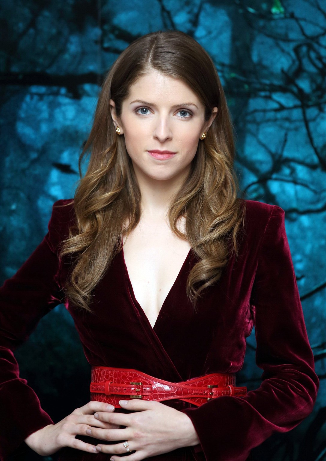 Anna Kendrick cleavy for Into The Woods photocall at Corinthia Hotel in London #75177120