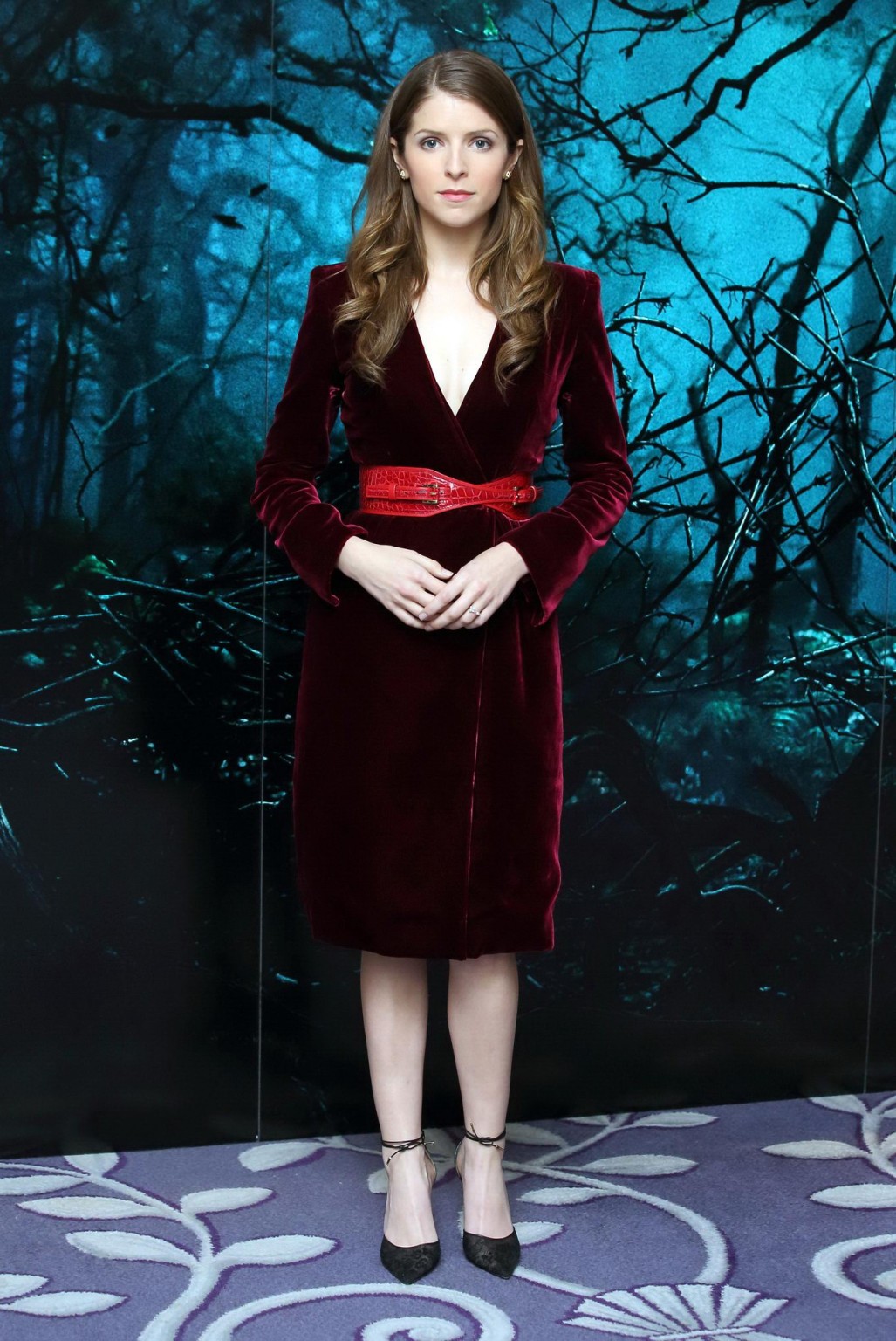 Anna Kendrick cleavy for Into The Woods photocall at Corinthia Hotel in London #75177129