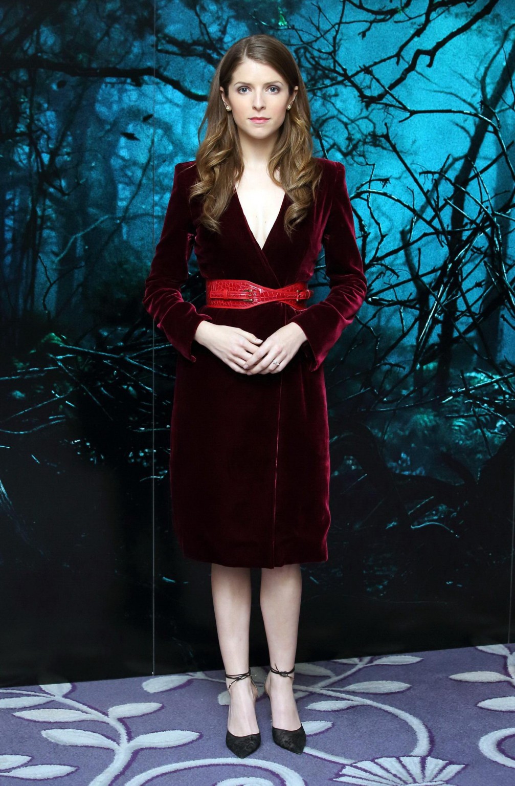Anna Kendrick cleavy for Into The Woods photocall at Corinthia Hotel in London #75177158