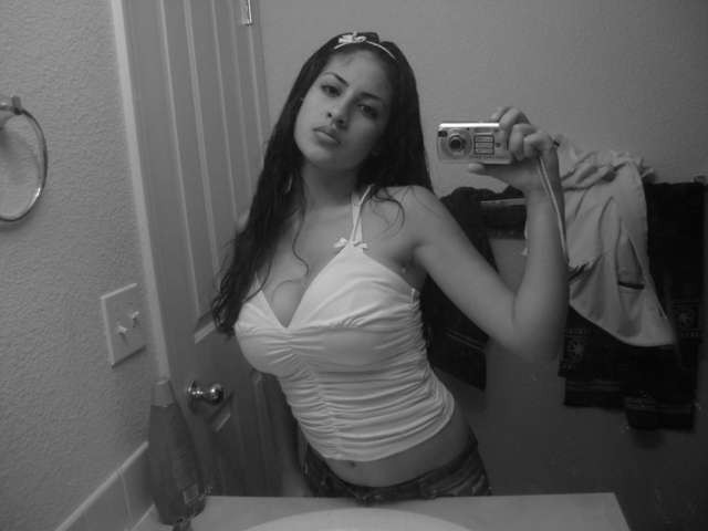 Big-boobed Latina cutie poses for the camera #67291897