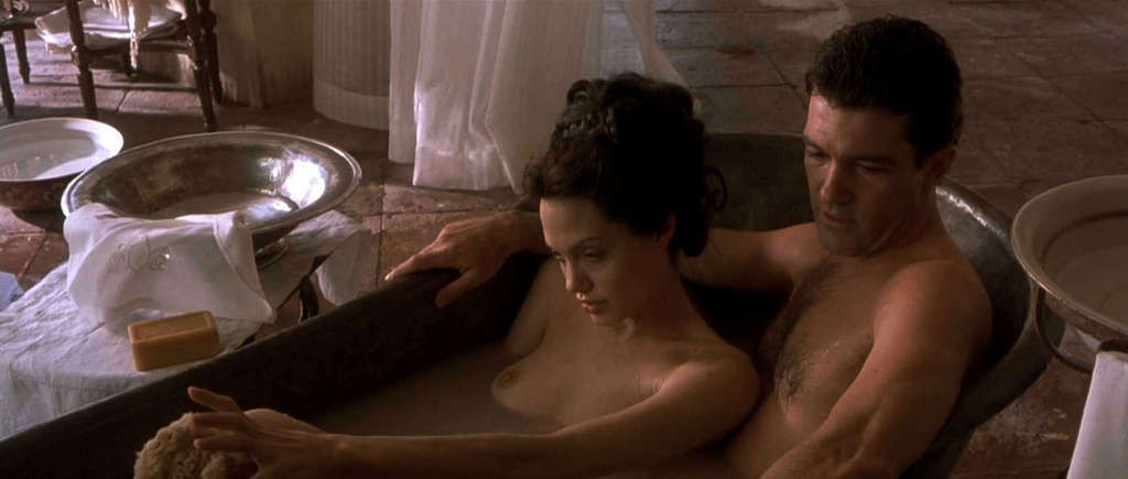 Angelina Jolie look sexy like Lara Croft and showing tits #75349795