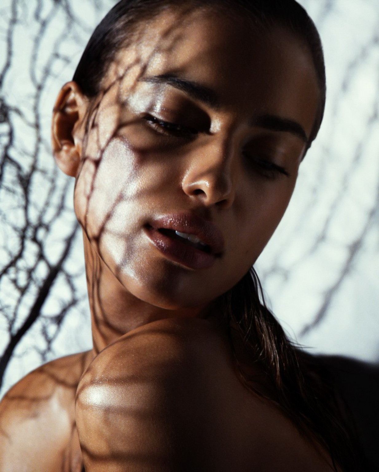 Irina Shayk esponendo il suo corpo nudo caldo per vman naturale bellezza riviste e s
 #75217745