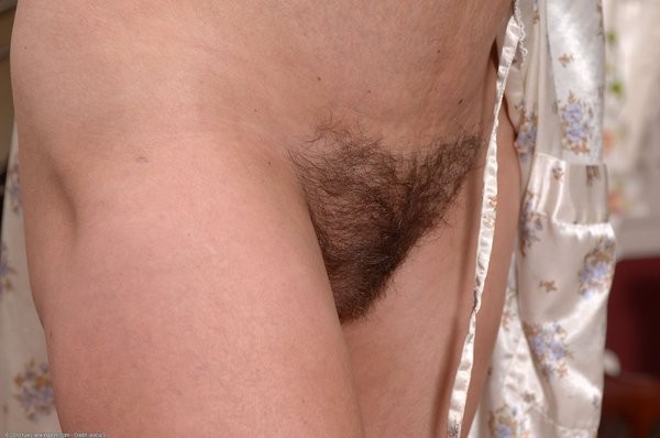 Debbie the milf exposes her very hairy muffin #77267862